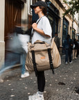 FLEXY DUFFLE BAG - BEIGE