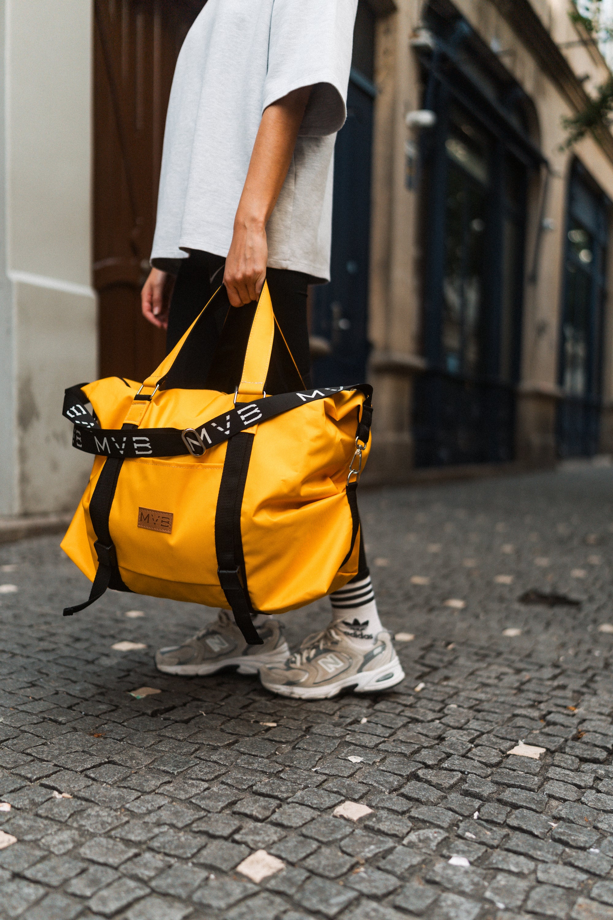 FLEXY  DUFFLE BAG - YELLOW