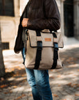 FLEXY BACKPACK - BEIGE