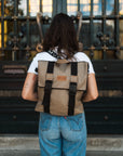 FLEXY BACKPACK - BEIGE