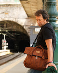 Versa Cork Messenger bag - Versa croco