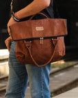 Versa Cork Messenger bag - Versa croco