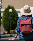 Trio Vegan Backpack HB Cherry