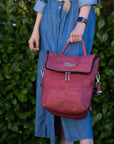 Trio Vegan Backpack HB Cherry