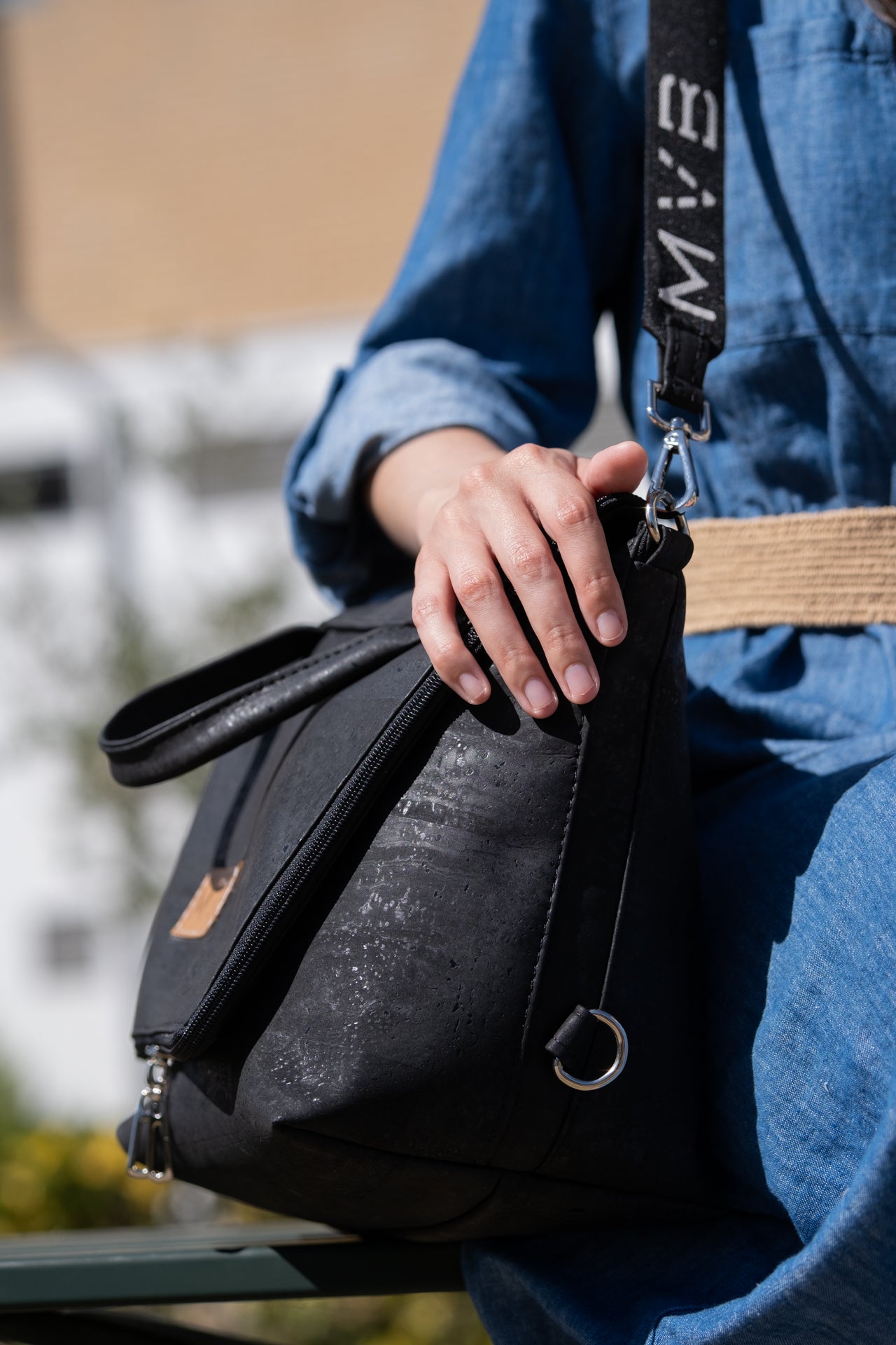 Vegan backpack trio