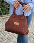 MINI TOTE BAG CORK CROCO