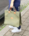 TOTE BAG XL CORK GREEN