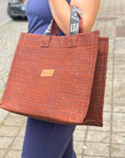 TOTE BAG XL CORK CROCO