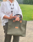 TOTE BAG XL CORK GREEN