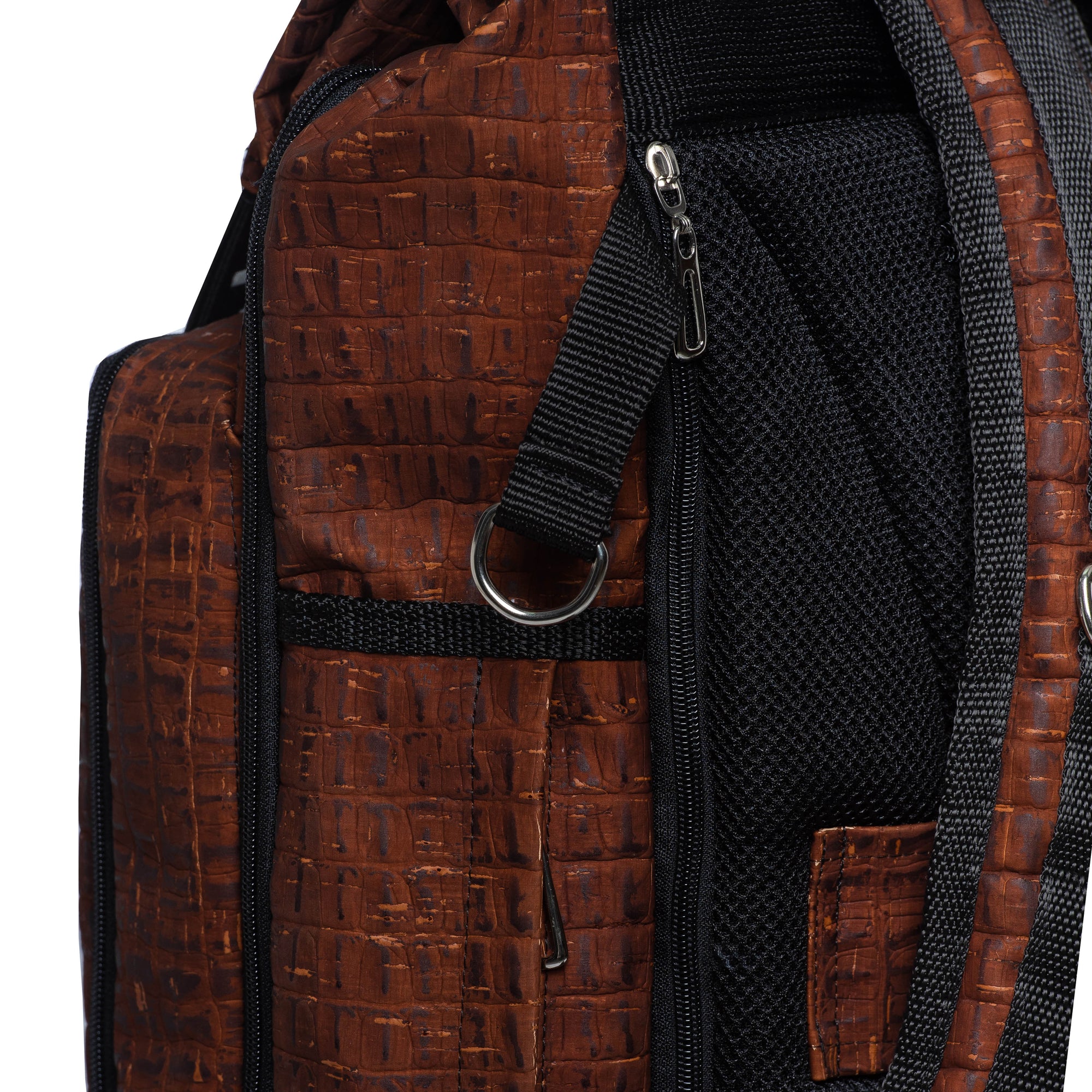 Xplorer Vegan Backpack for travel croco