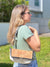 Double-Sided Crossbody Flop Bag soft natural